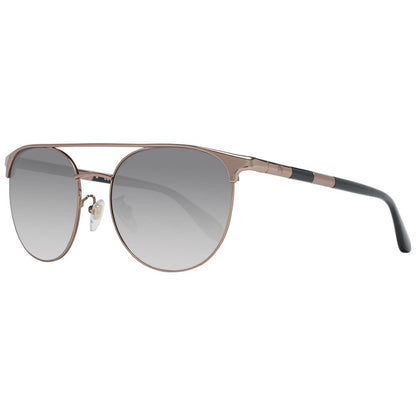 Carolina Herrera NY Women’s Sunglasses – Bronze Frame, Grey Mirrored Lenses