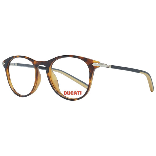 Ducati Men’s Optical Glasses – Brown Full-Rim Frame, 50mm