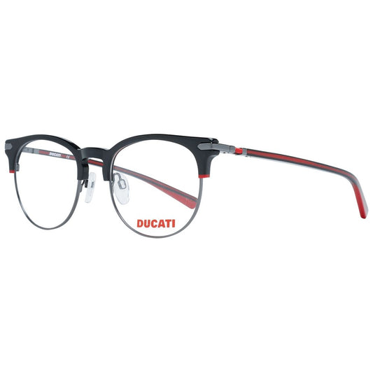 Ducati Men’s Optical Glasses – Black Square Frame, 51mm