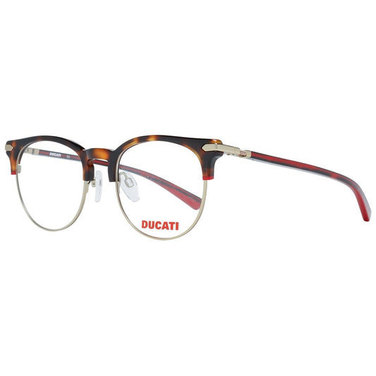 Ducati Men's Optical Glasses – Brown Square Frame, 51mm