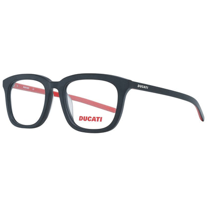 Ducati Men’s Sunglasses – Black Full-Rim Frame, Clear Lenses