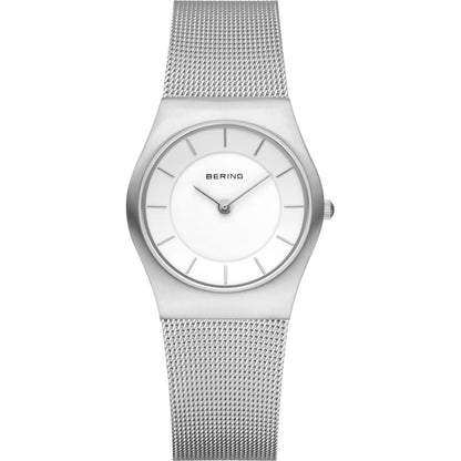 BERING Silver Stainless Steel Dress Watch