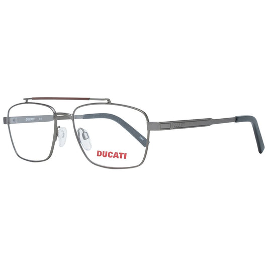 Ducati Men’s Optical Glasses – Grey Square Frame, 54mm