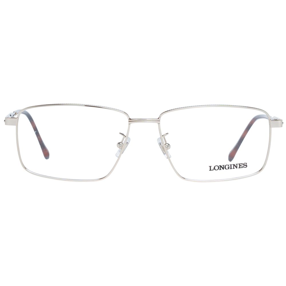 Longines Men’s Sunglasses – Golden Metal Frame, Clear Lenses