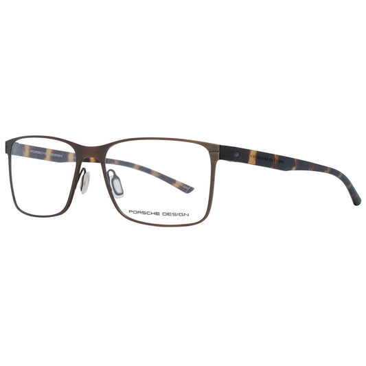 Porsche Design Men's Rectangular Optical Frames P8346 | Brown & Tortoiseshell | 55-16-140mm