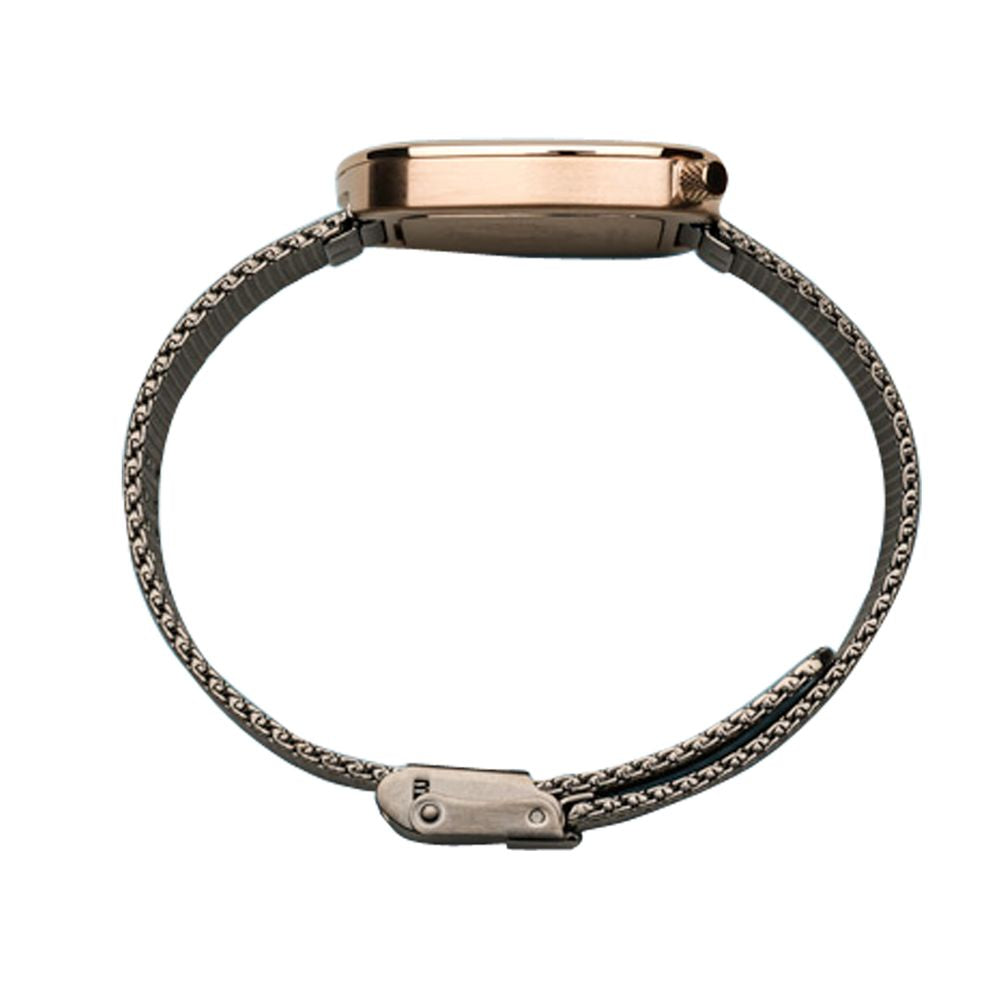 BERING Gray Stainless Steel Dress Watch