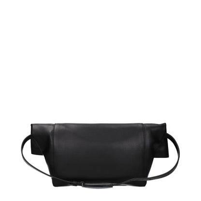 Max Mara Black Leather Shoulder Bag - Timeless Elegance