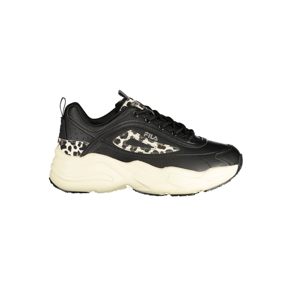 Fila Black Polyester Women Sneaker - Bold and Stylish Performance
