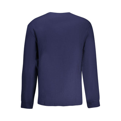 Calvin Klein Blue Cotton Men Sweater