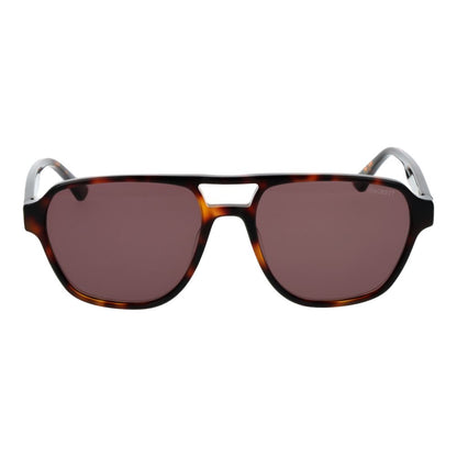 Hackett Brown Acetate Sunglasses – Stylish Aviator Design