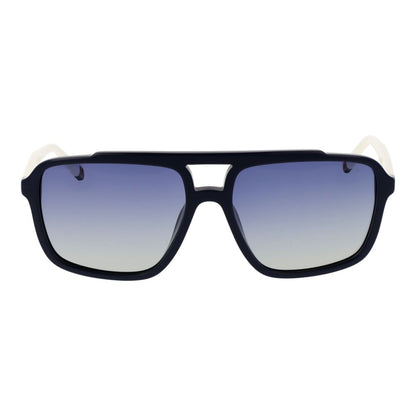Fila Unisex Sunglasses – Blue Aviator Style, Polarised Lenses