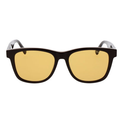 Gant Men’s Sunglasses – Brown Full-Rim Frame, Yellow Lenses