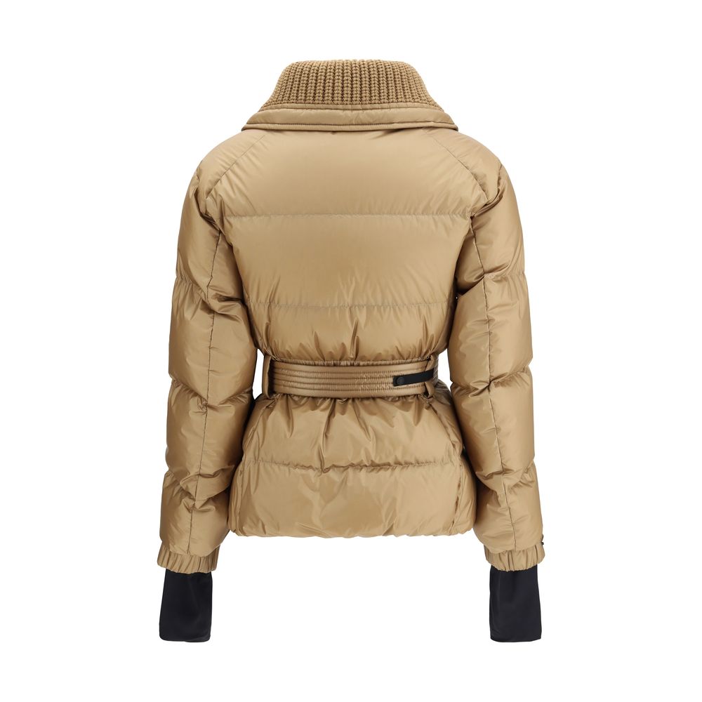 Moncler Grenoble Bataillouse Down Jacket – Beige Polyamide