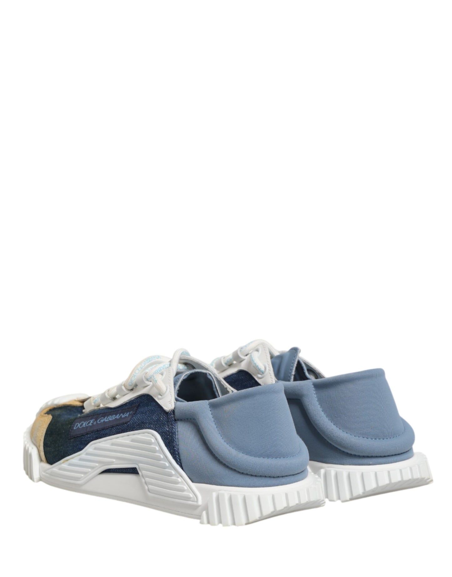 Dolce & Gabbana Multicolor Lace Up Low Top NS1 Sneakers Shoes