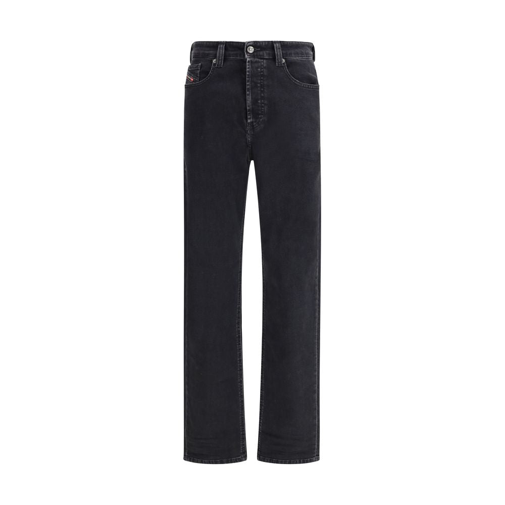 Diesel Black Cotton Relaxed Fit Jeans - Regular 1988 D-Ark 09M69