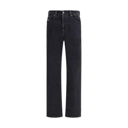 Diesel Black Cotton Relaxed Fit Jeans - Regular 1988 D-Ark 09M69