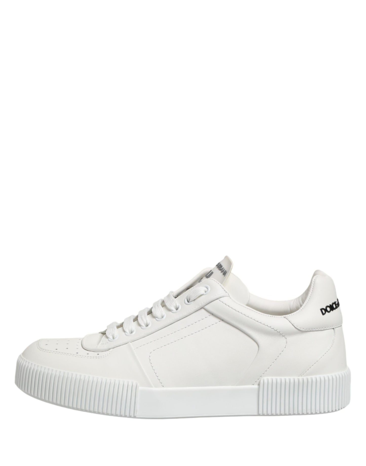Dolce & Gabbana MIAMI Calf Low Top Men Sneakers - White