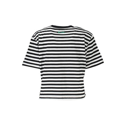 Desigual Black Cotton T-Shirt – Effortless Style for Every Occasion