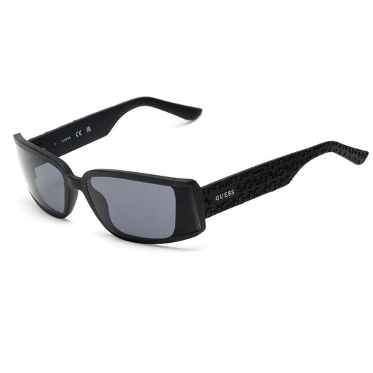 Guess Women’s Sunglasses – Black Resin Frame, Grey Lenses