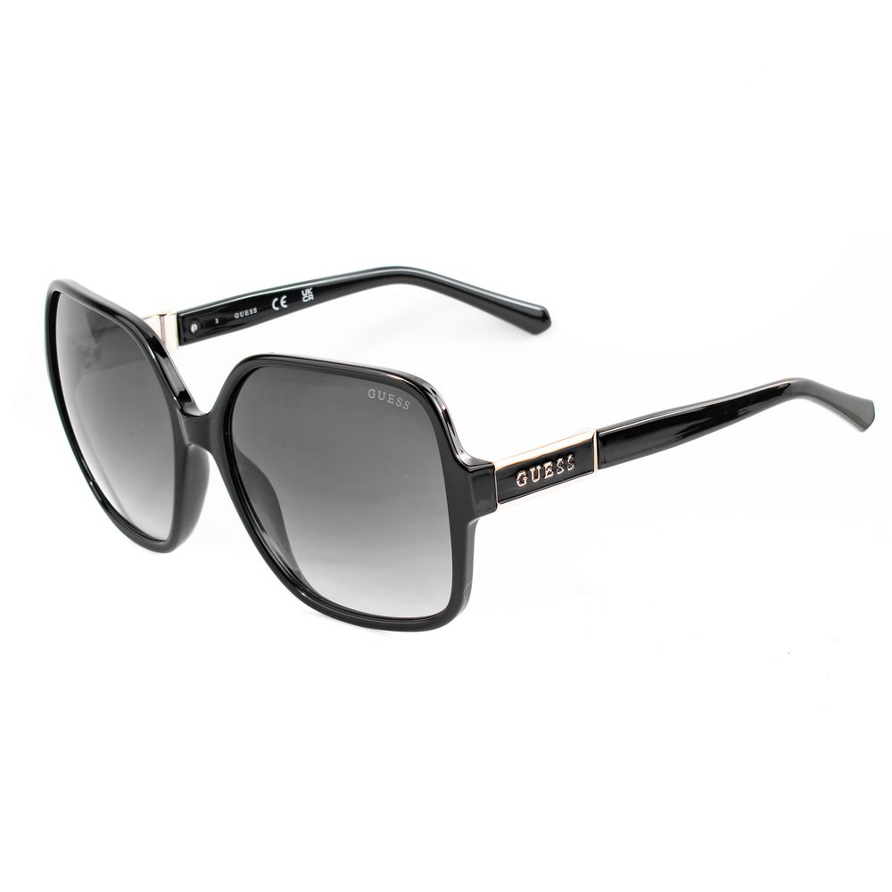 Guess Women’s Sunglasses – Black Full-Rim Frame, Grey Gradient Lenses
