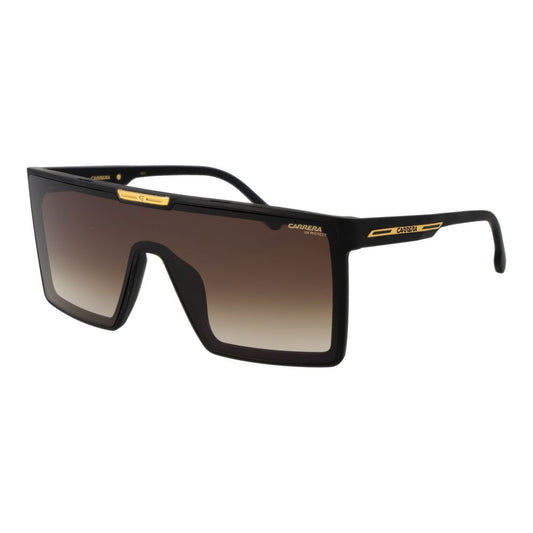 Carrera Men’s Sunglasses – Black Full-Rim Frame, Brown Lenses