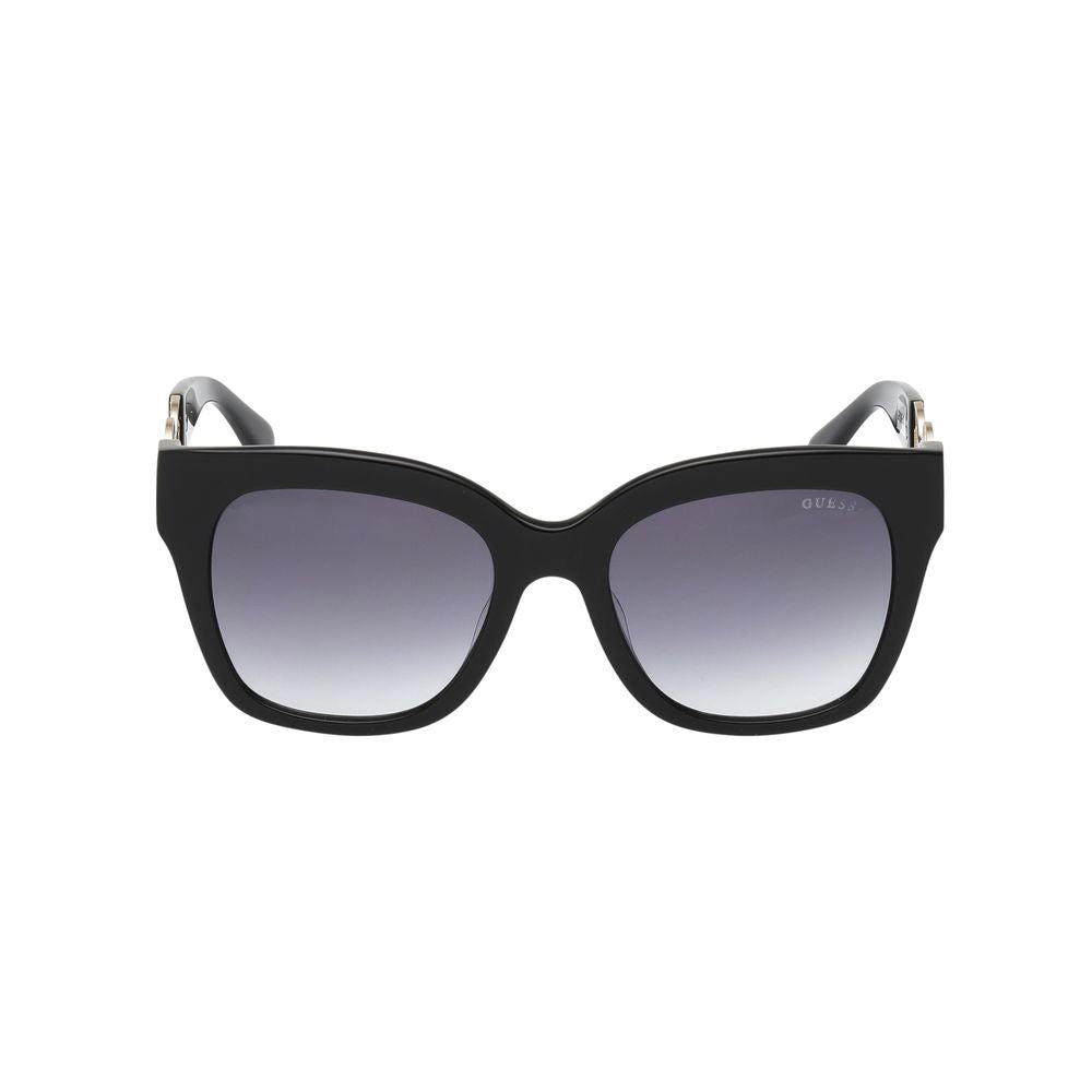 Guess Women’s Sunglasses – Black Resin Frame, Grey Lenses
