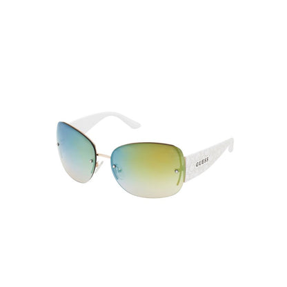 Guess Women’s Sunglasses – Golden Metal Frame, Multicoloured Lenses