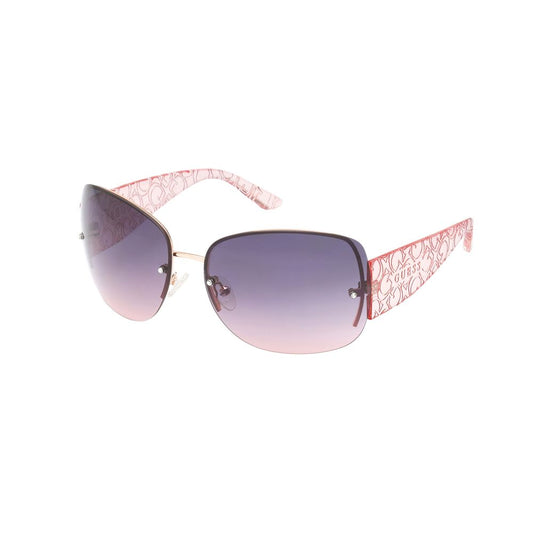 Guess Women's Sunglasses - Pink Metal Frame, Purple Gradient Lenses