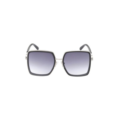 Guess Women’s Sunglasses – Black Metal Frame, Blue Lenses