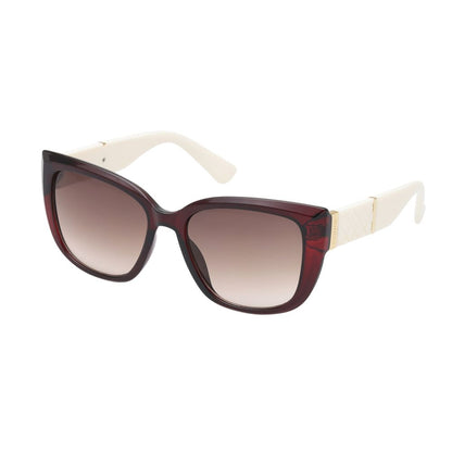 Guess Women’s Sunglasses – Brown Full-Rim Frame with Brown Lenses
