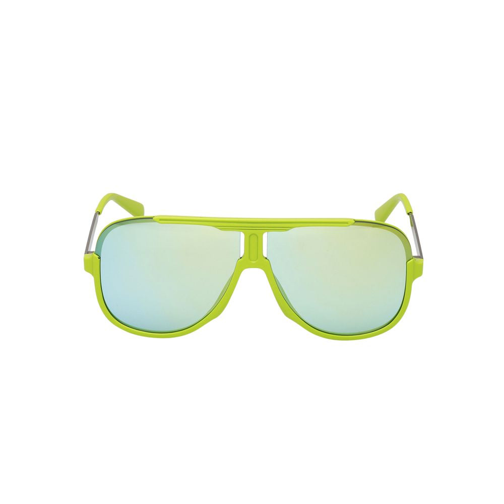 Guess Men’s Sunglasses – Green Resin Frame, Green Lenses