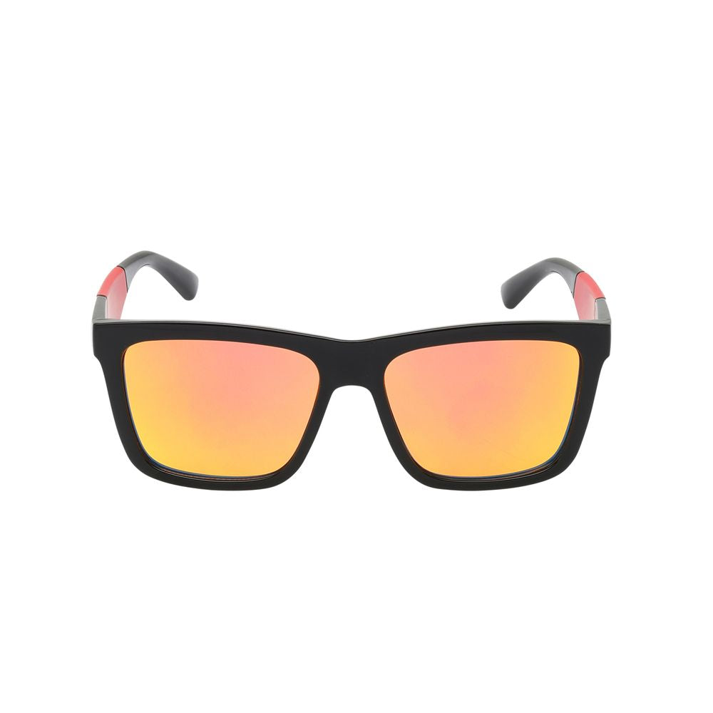 Guess Men’s Sunglasses – Black Resin Frame, Yellow Lenses