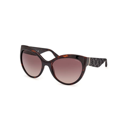Guess Women’s Sunglasses – Brown Full-Rim Frame with Brown Lenses