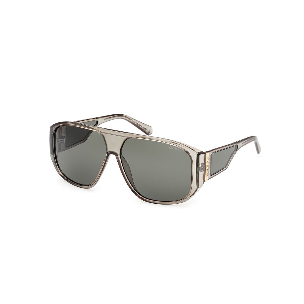Guess Unisex Sunglasses – Green Frame, Grey Lenses