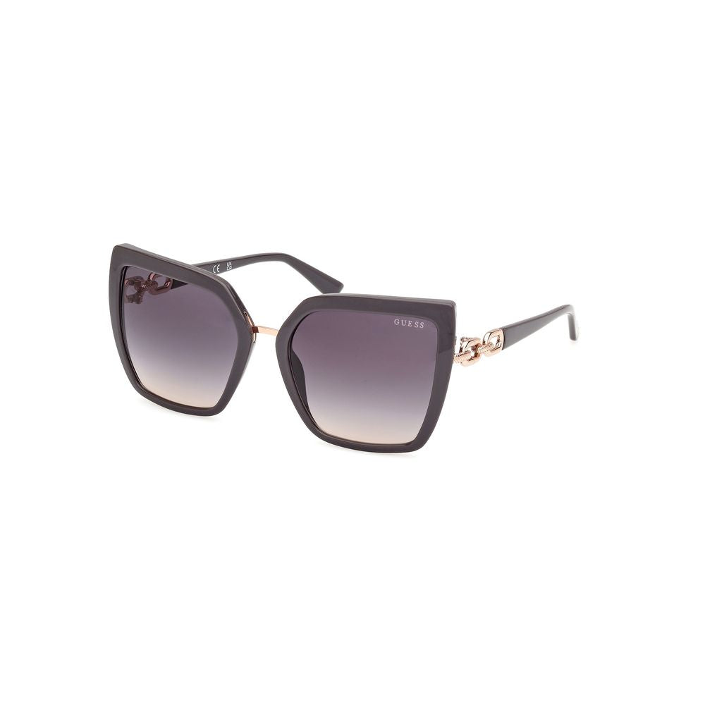 Guess Women’s Sunglasses – Grey Resin Frame with Grey Lenses