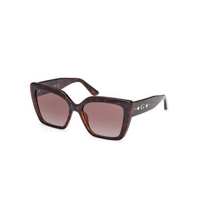 Guess Women’s Sunglasses – Brown Full-Rim Frame, Brown Lenses