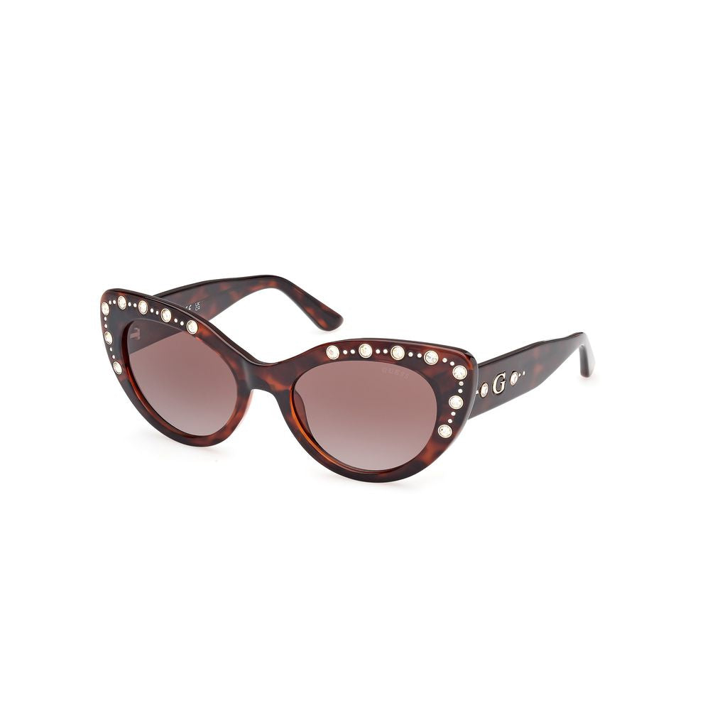 Guess Women’s Sunglasses – Brown Full-Rim Frame, Tinted Lenses