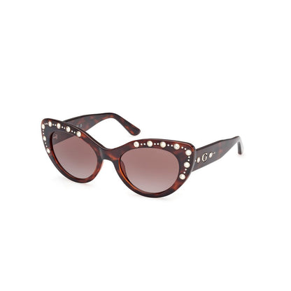 Guess Women’s Sunglasses – Brown Full-Rim Frame, Tinted Lenses