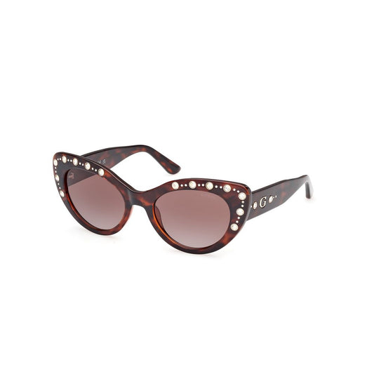 Guess Women’s Sunglasses – Brown Full-Rim Frame, Tinted Lenses