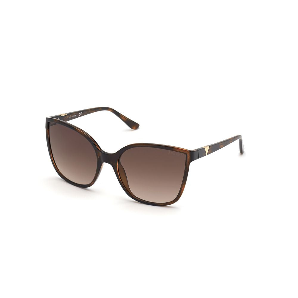 Guess Women’s Sunglasses – Brown Full-Rim Frame, Brown Lenses