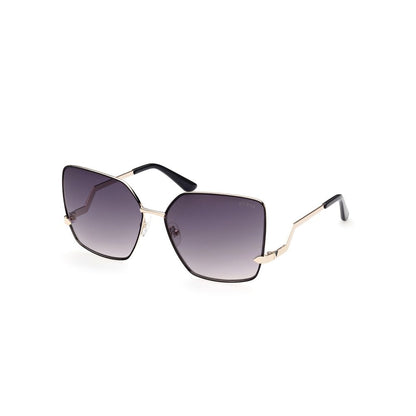 Guess Women’s Sunglasses – Black Metal Frame, Grey Lenses