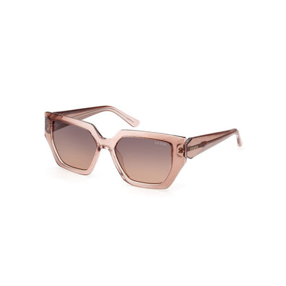 Guess Women’s Sunglasses – Brown Full-Rim Frame, Gradient Lenses