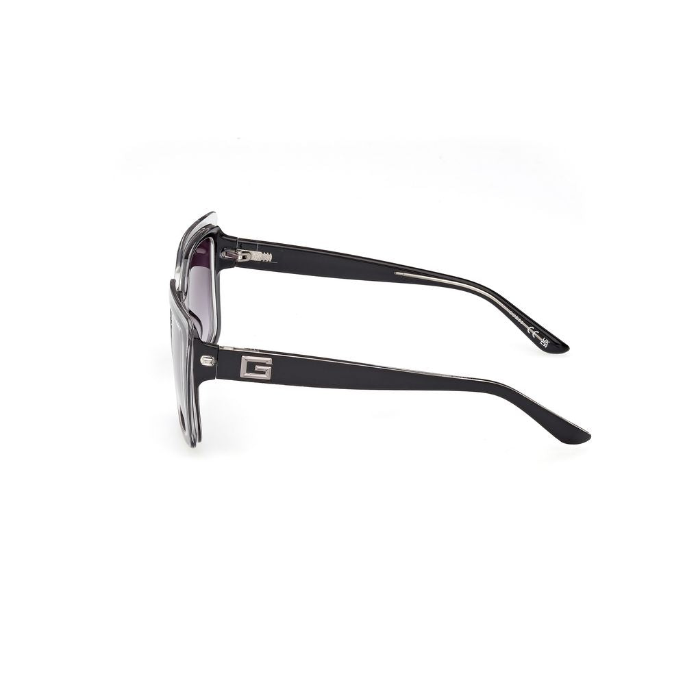 Guess Women’s Sunglasses – Black Full-Rim Frame, Grey Lenses