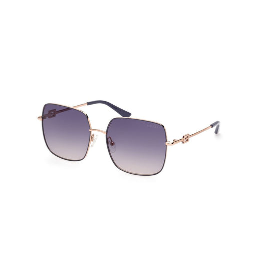 Guess Women’s Sunglasses – Grey Metal Frame, 58mm Lenses