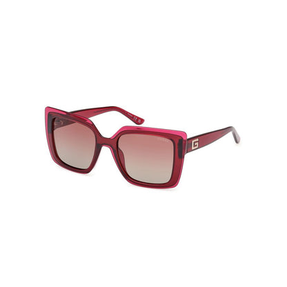 Guess Women’s Sunglasses – Red Resin Frame, Red Lenses
