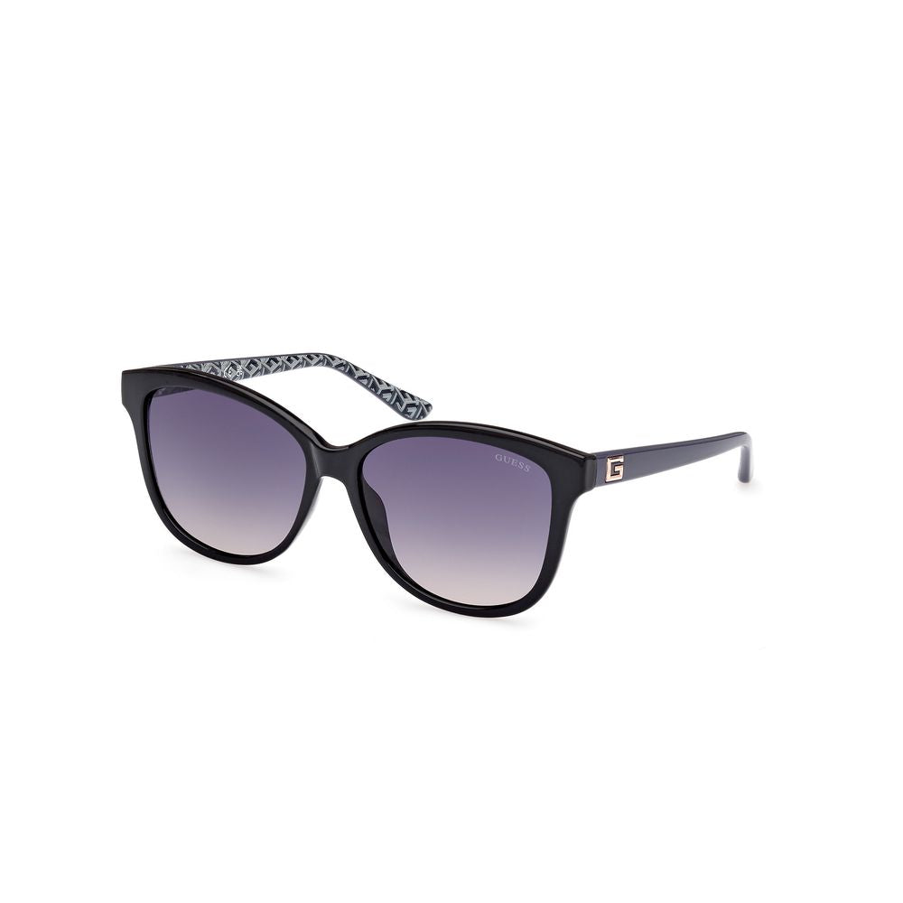 Guess Women’s Sunglasses – Black Full-Rim Frame, Grey Lenses