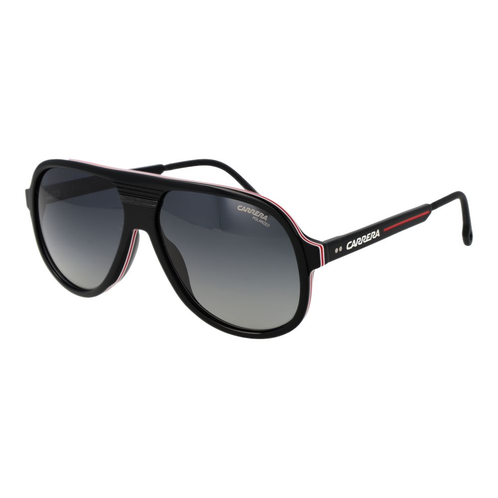 Carrera Men’s Sunglasses – Black Acetate Frame, Grey Lenses