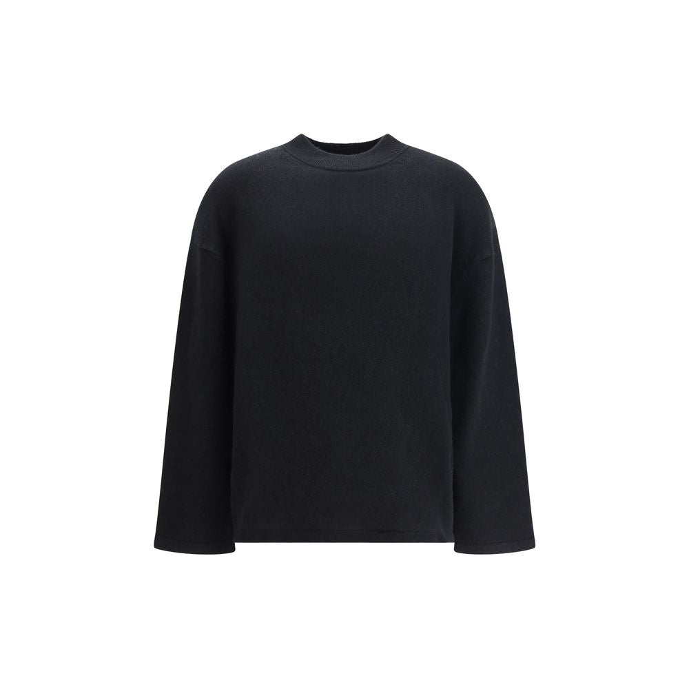 Max Mara Black Wool Sweatshirt - Pisano Sweater