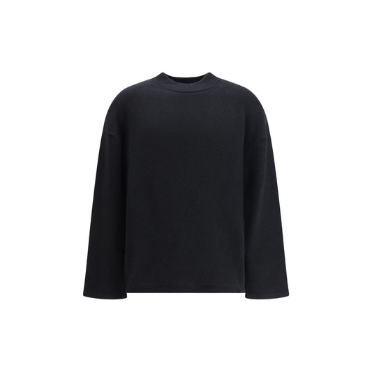 Max Mara Black Wool Sweatshirt - Pisano Sweater