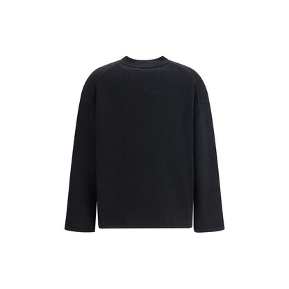 Max Mara Black Wool Sweatshirt - Pisano Sweater